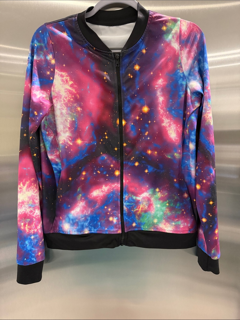 RARE Blackmilk Galaxy Supernova GF Bomber Jacket